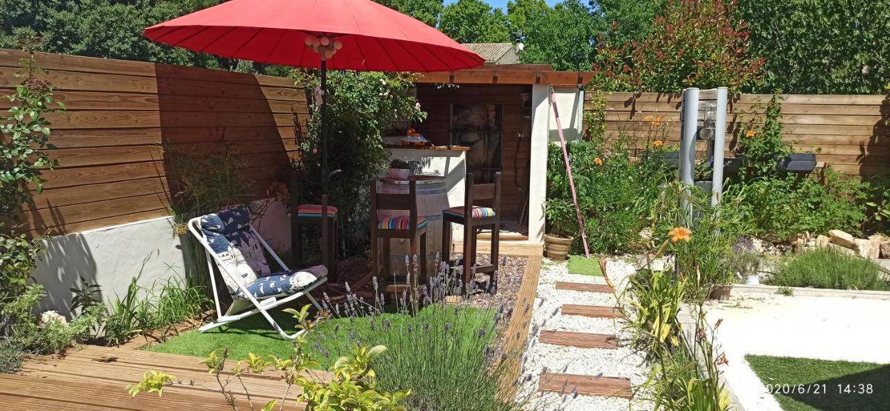Secret Garden - Chez Gilles Et Tra - Maison D Hote -T2 Super Mignon, Neuf Et Independant , Dans Cadre Agreable Et Zen Valergues Exterior foto